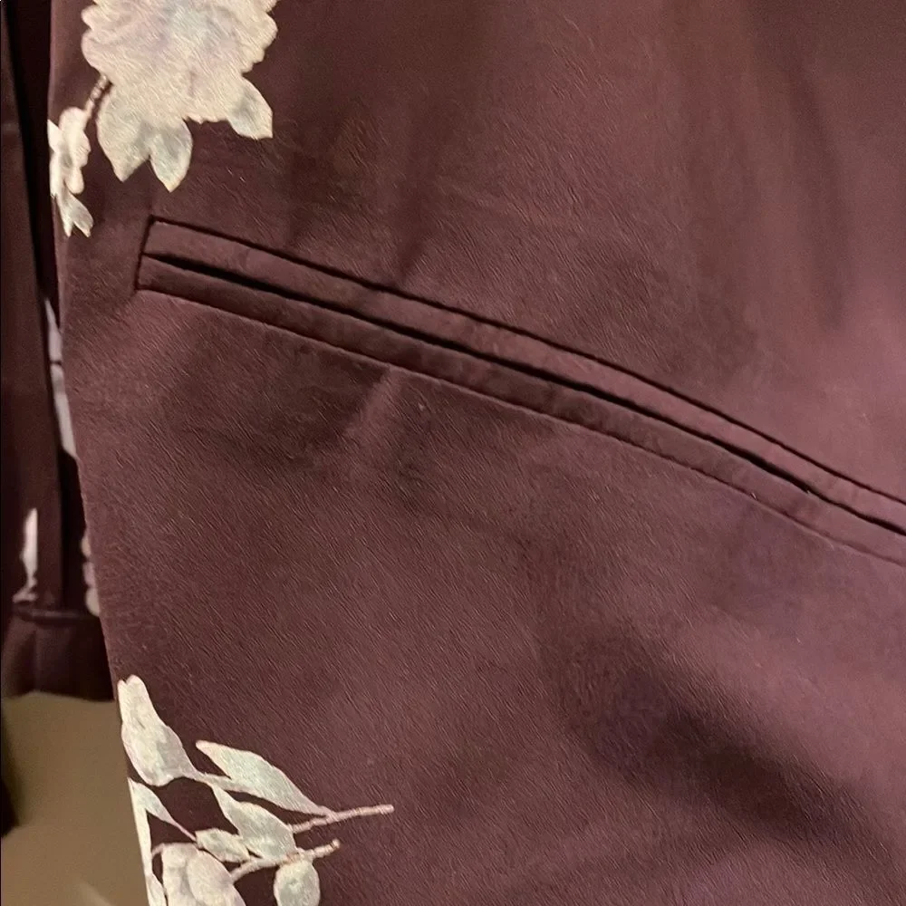 Floral Open Front Cardigan - Picture 4 of 5